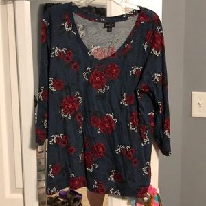 Torrid long sleeve shirt size 2